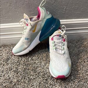 Nike Women's Air Max 270 White Sneakers